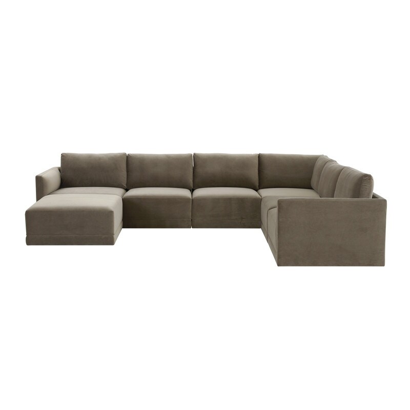 Willow Modular 7 Piece Large Chaise Sectional