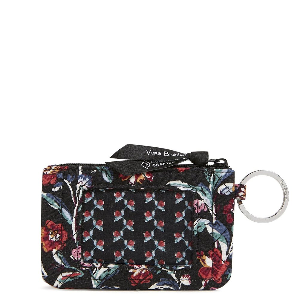 Vera Bradley  Zip ID Case in Perennials Noir