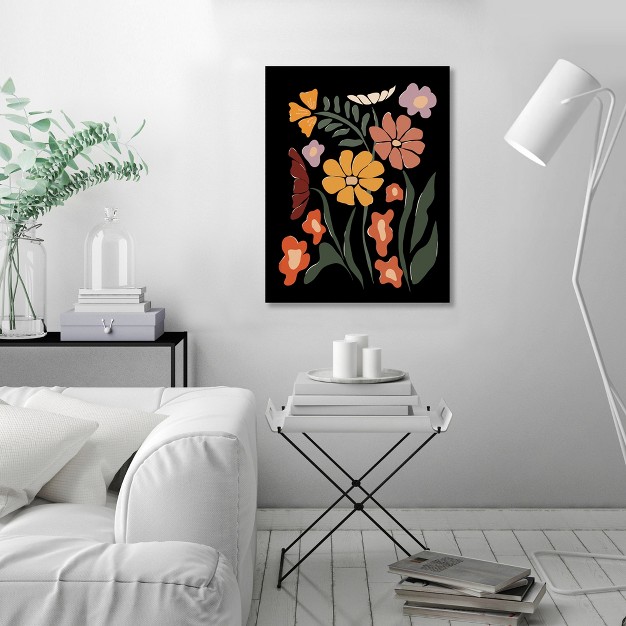 Americanflat Boho Botanical Wall Art Room Decor Tropical Floral Night By Miho Art Studio