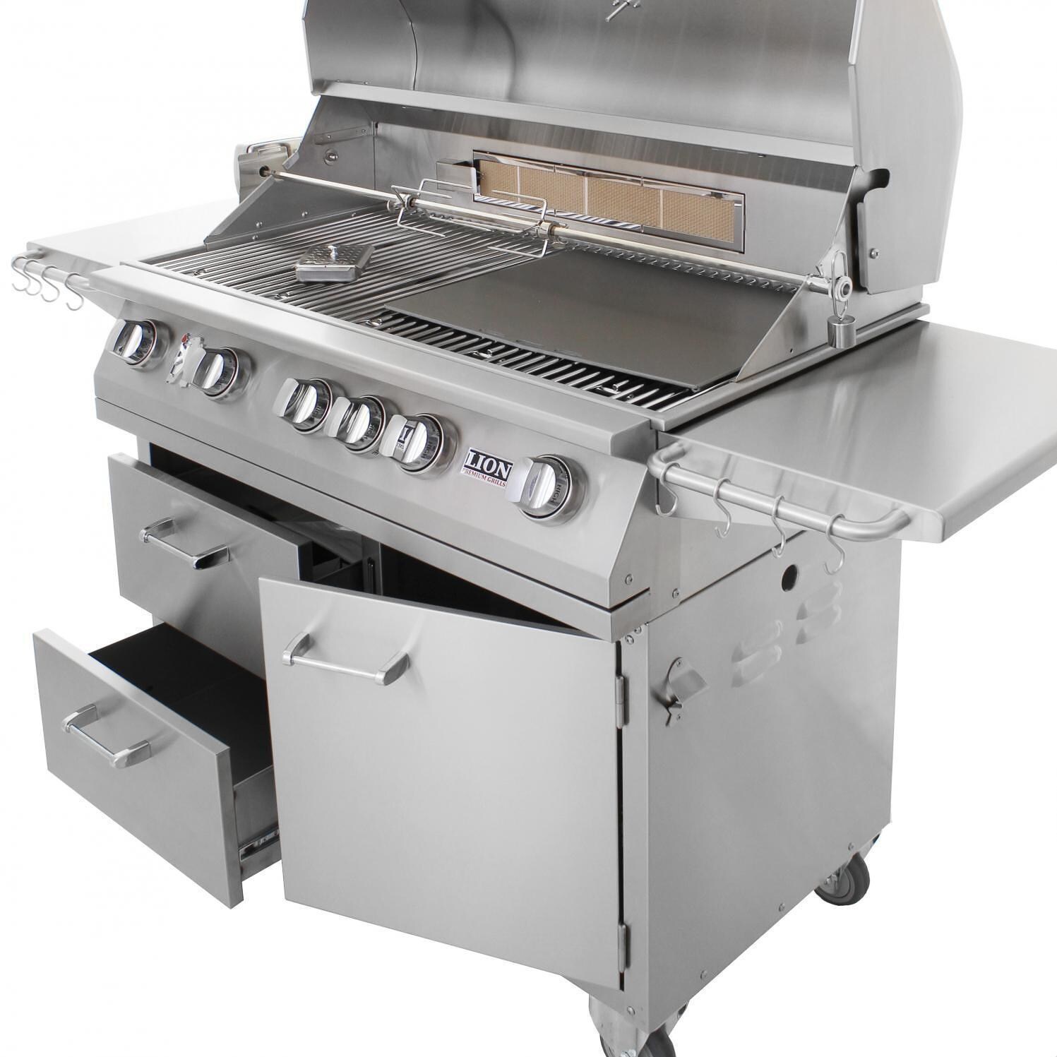 Lion L90000 40-Inch Stainless Steel Natural Gas Grill