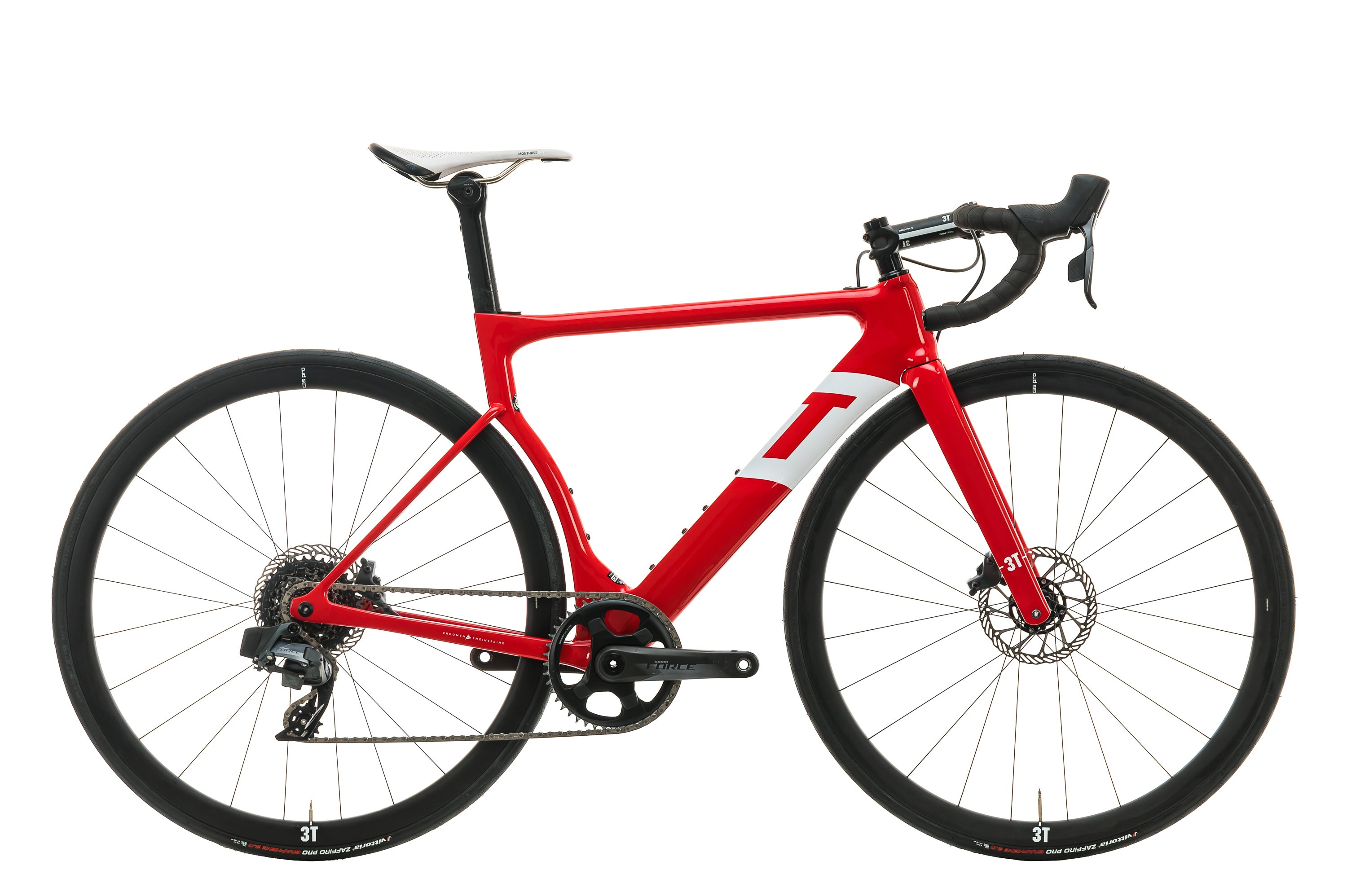 3T Strada Team Force AXS eTap Road Bike - 2019, Small