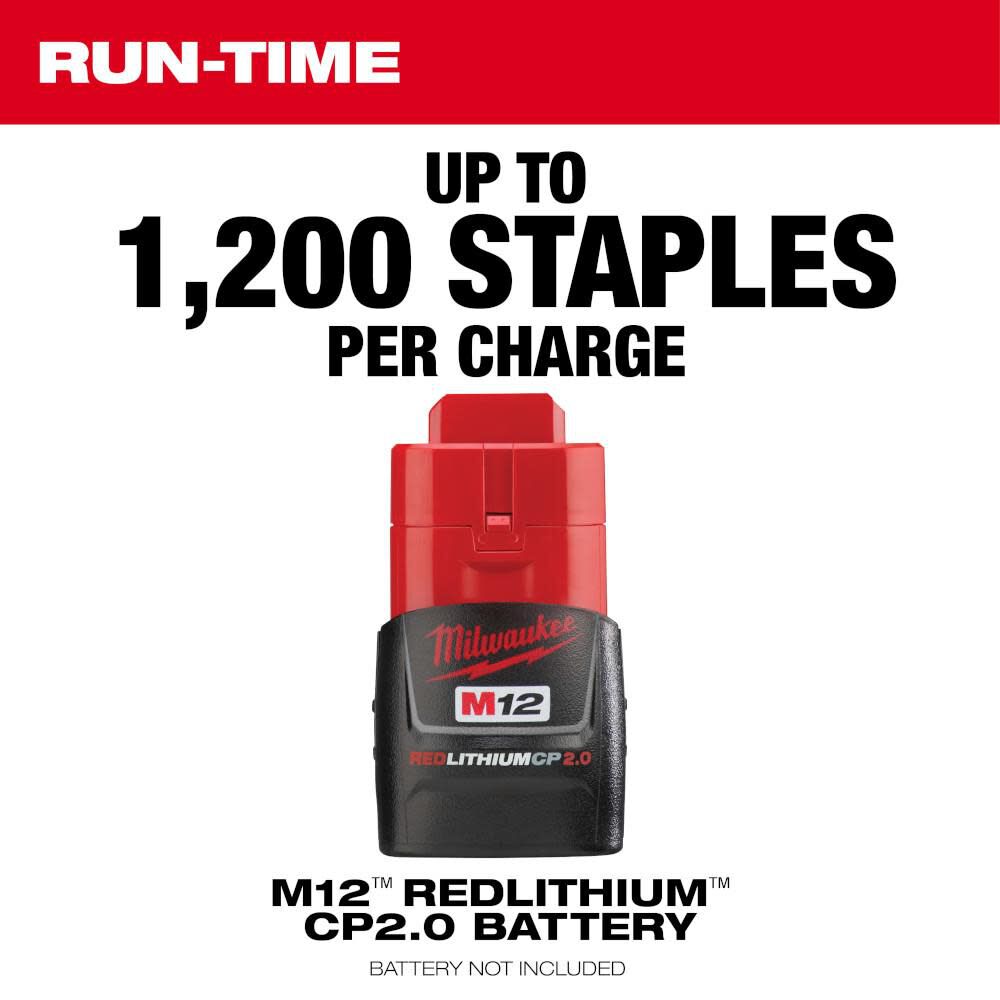 Milwaukee M12 Cable Stapler 2448-20 from Milwaukee