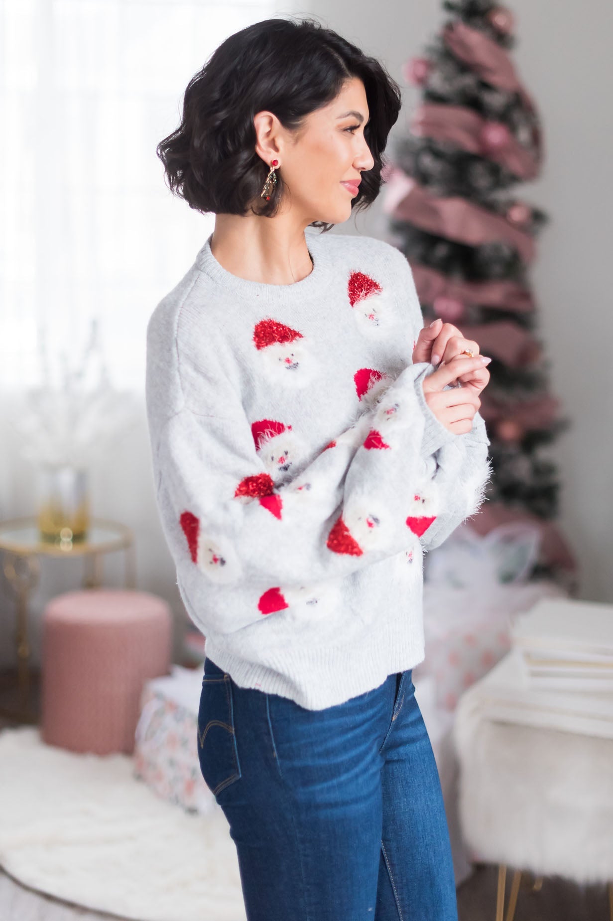 Santa's Little Helper Modest Sweater