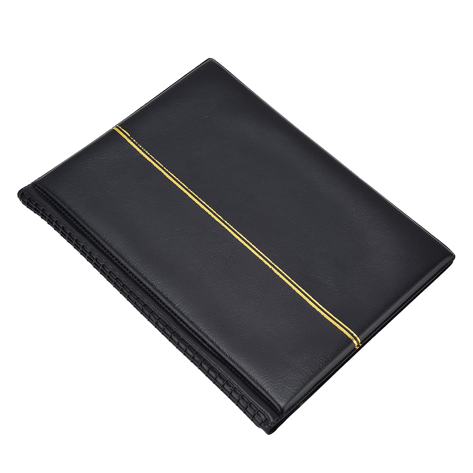 Coin Collection Book 250 Pocket Commemorative Coin Collecting Holder Storage Album Book For Homeblack