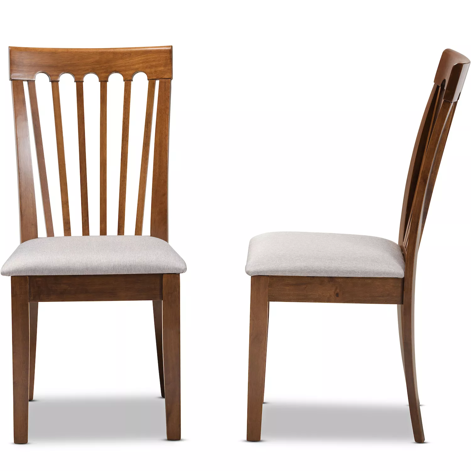 Baxton Studio Minette Dining Chair 2-piece Set