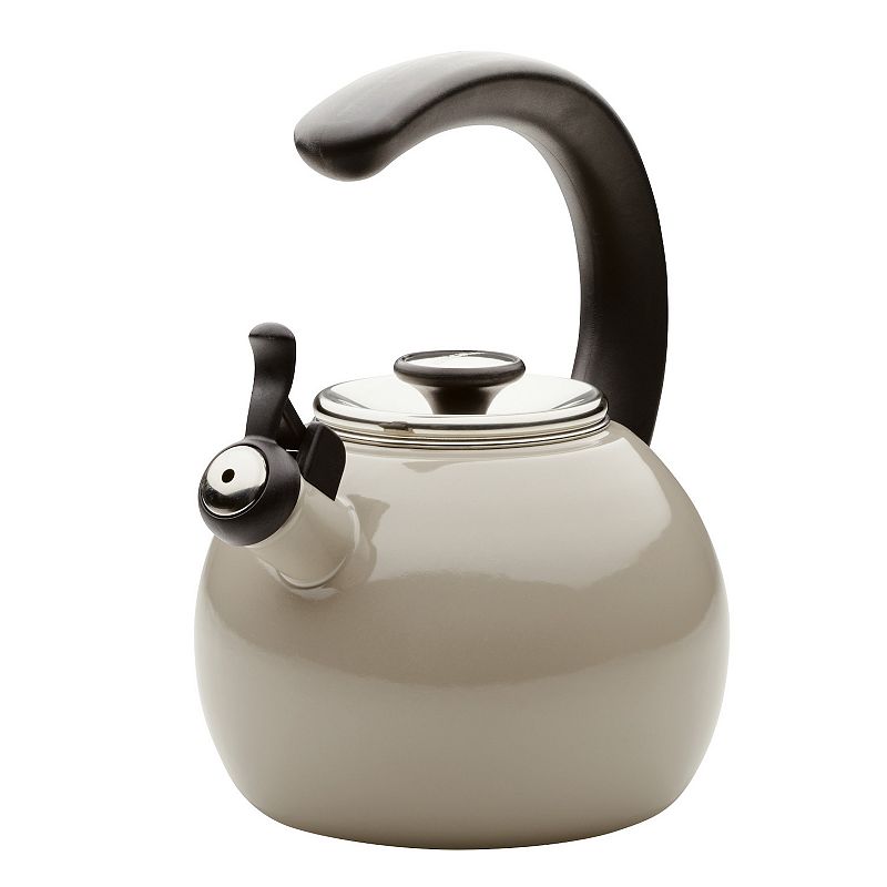 Circulon 2-qt. Enamel-on-Steel Whistling Tea Kettle