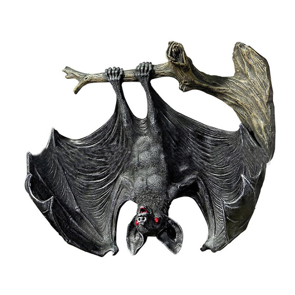 Upside Down Bat Garden Statues Sculptures Outdoor Ornament Crafts