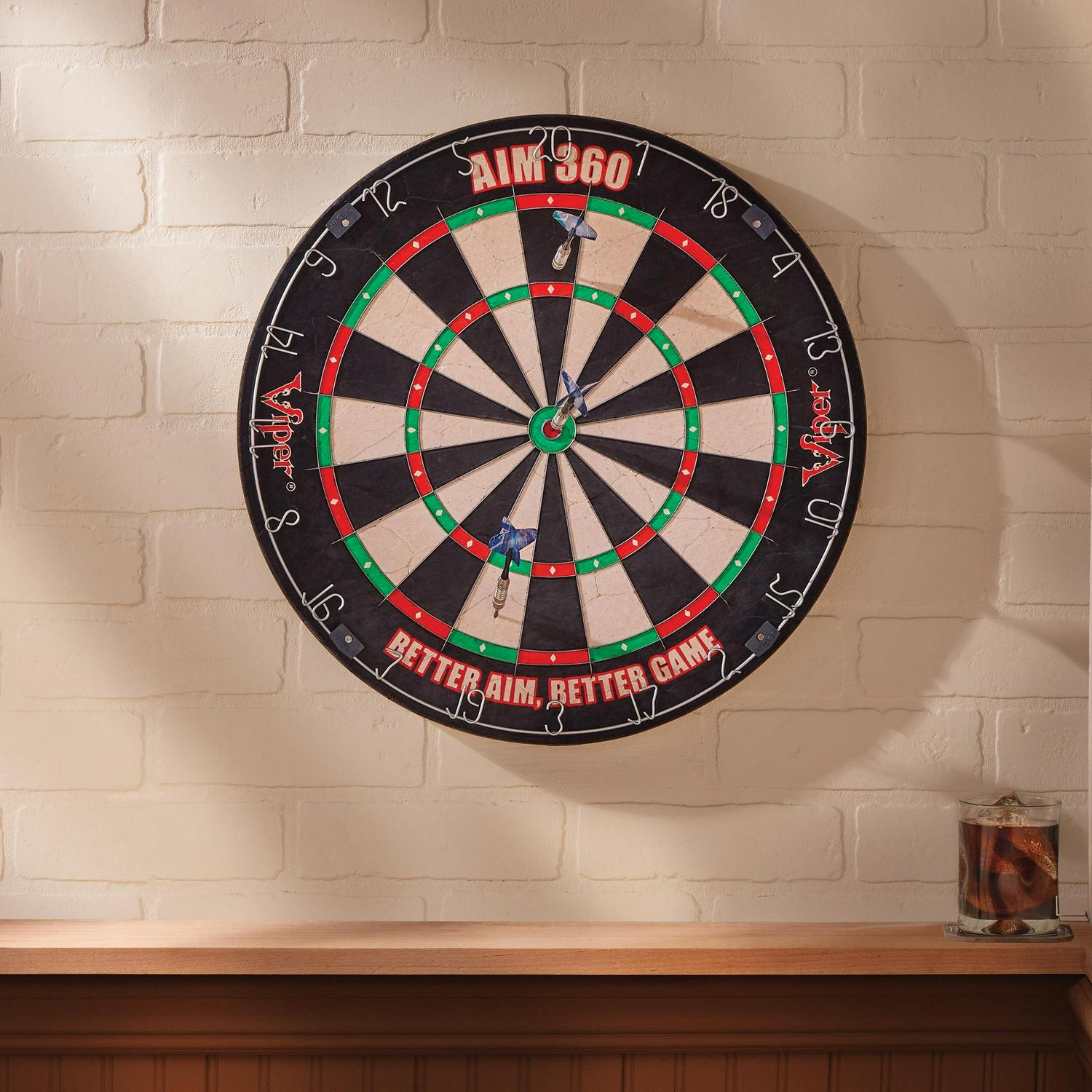 Viper AIM 360 Regulation Size Steel Tip Sisal Dartboard