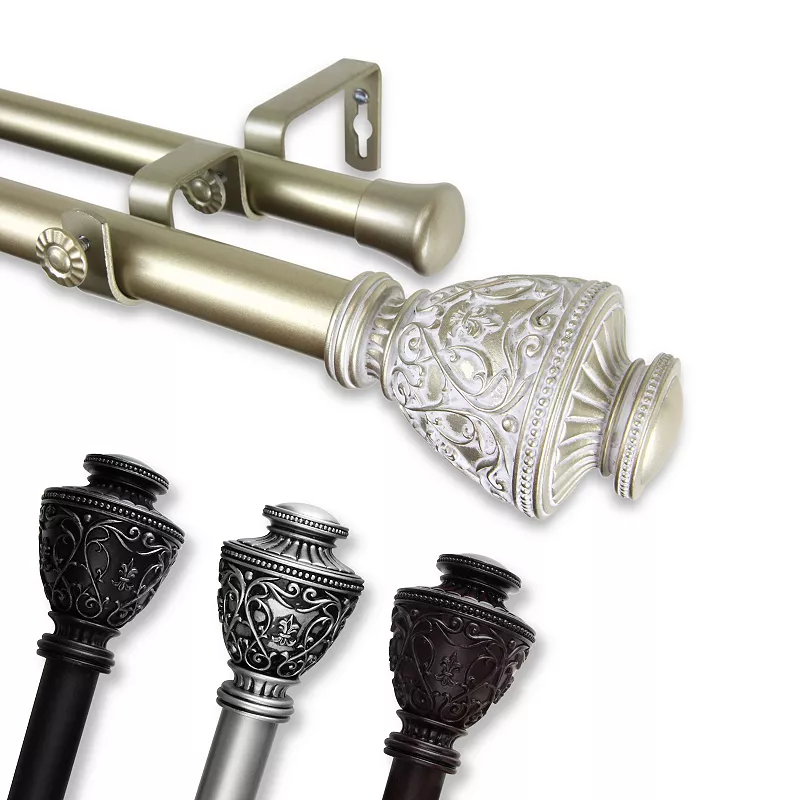 Rod Desyne 1 Veda Double Curtain Rod