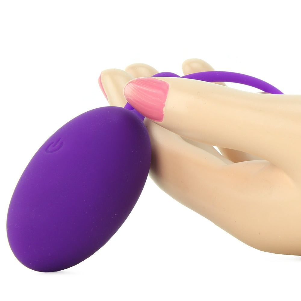 Peach Remote Vibrating Egg in Into You Indigo