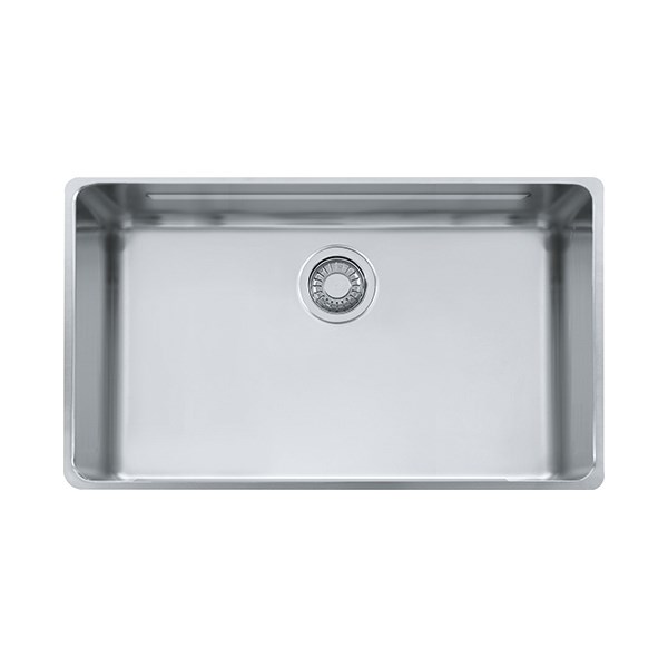 Kubus Single Bowl Undermount Sink ; Stainless Steel