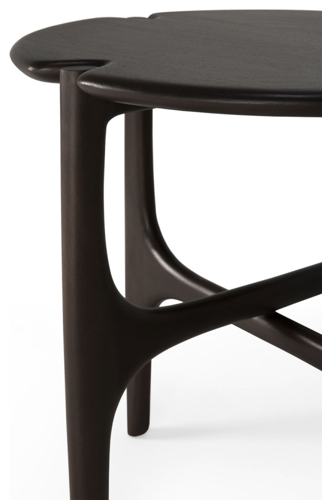 Varnished Round Side Table  OROA PI   Contemporary   Side Tables And End Tables   by Oroa   Distinctive Furniture  Houzz