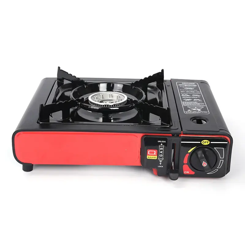 Gas Camping Stove Single Burner Estufa de campamento Mini Cooktop Outdoor Stove Camping Single Burner