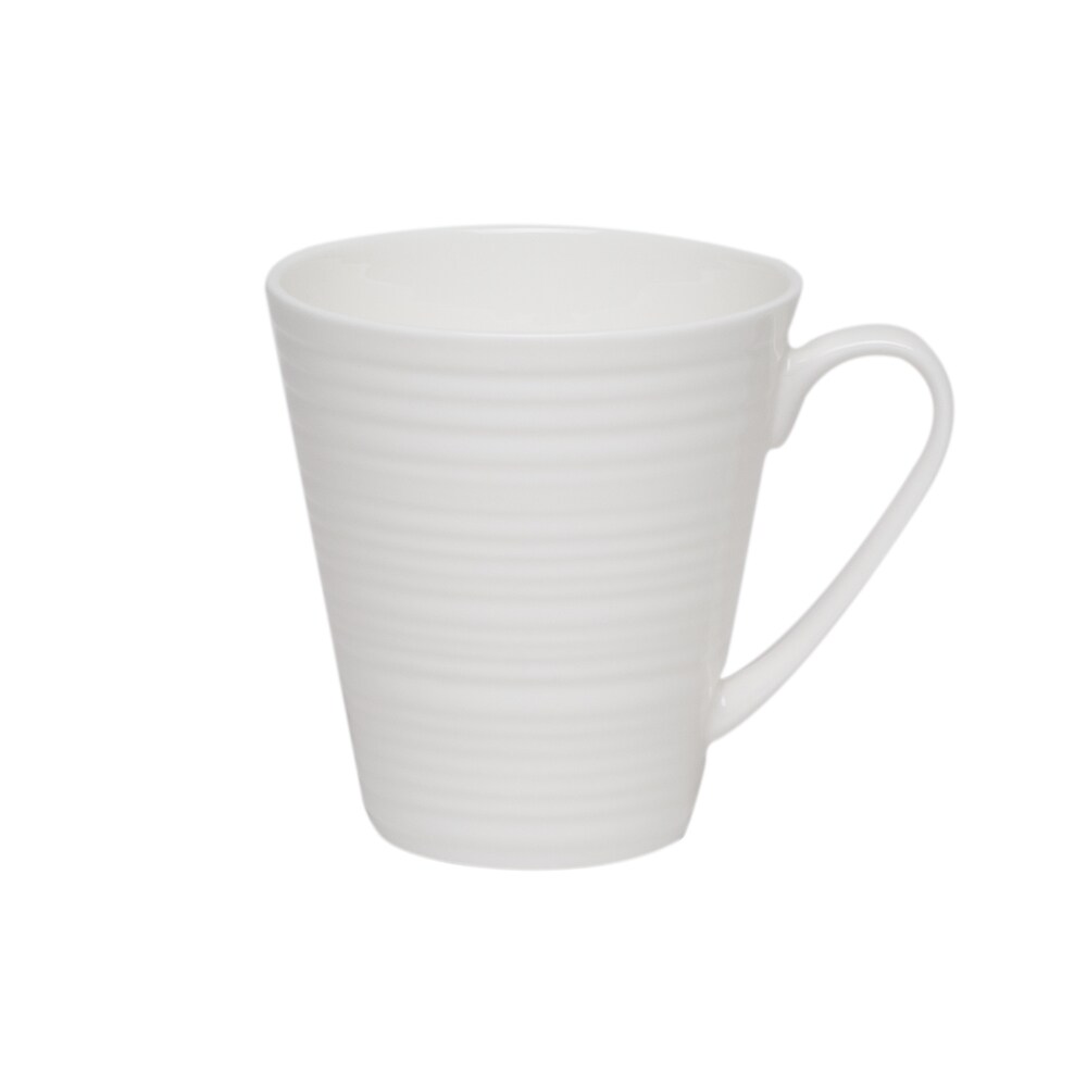 Vanilla Swirl Coffee Mugs 14oz (Set of 4)