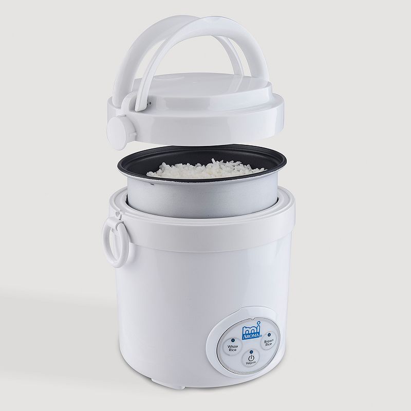 Aroma 3-Cup Digital Mini Rice Cooker