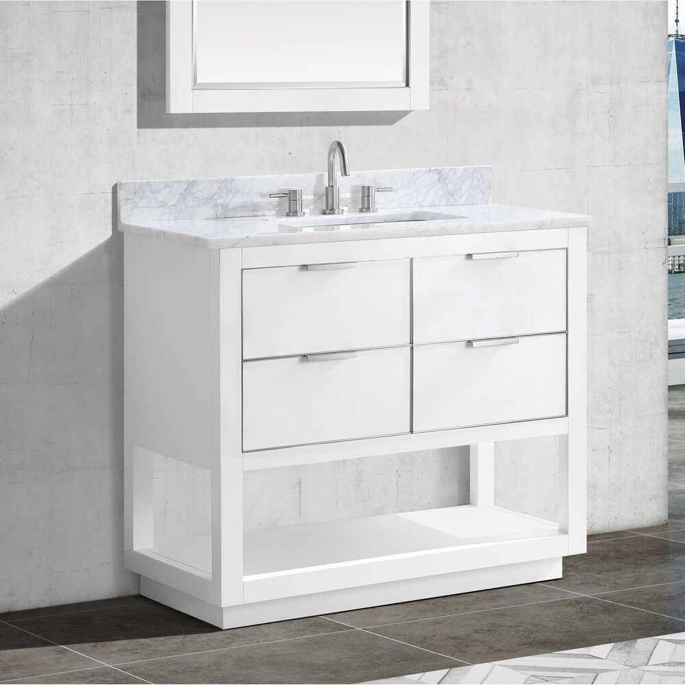 Avanity ie 36 in. Single Bathroom Vanity Cabinet Only in White