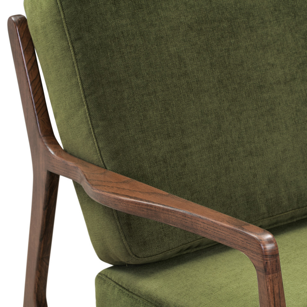 Poly and Bark Verity Lounge Chair   Midcentury   Armchairs And Accent Chairs   by Edgemod Furniture  Houzz