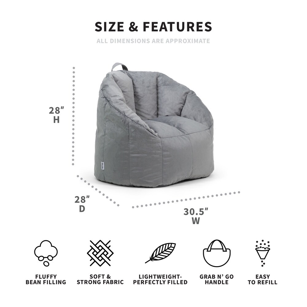 Big Joe Milano Bean Bag Chair  Multiple Colors