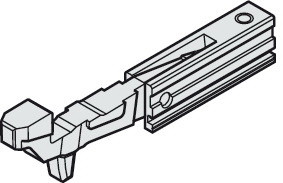 Hafele 943.31.022 Bottom bolt  For Hawa Aperto