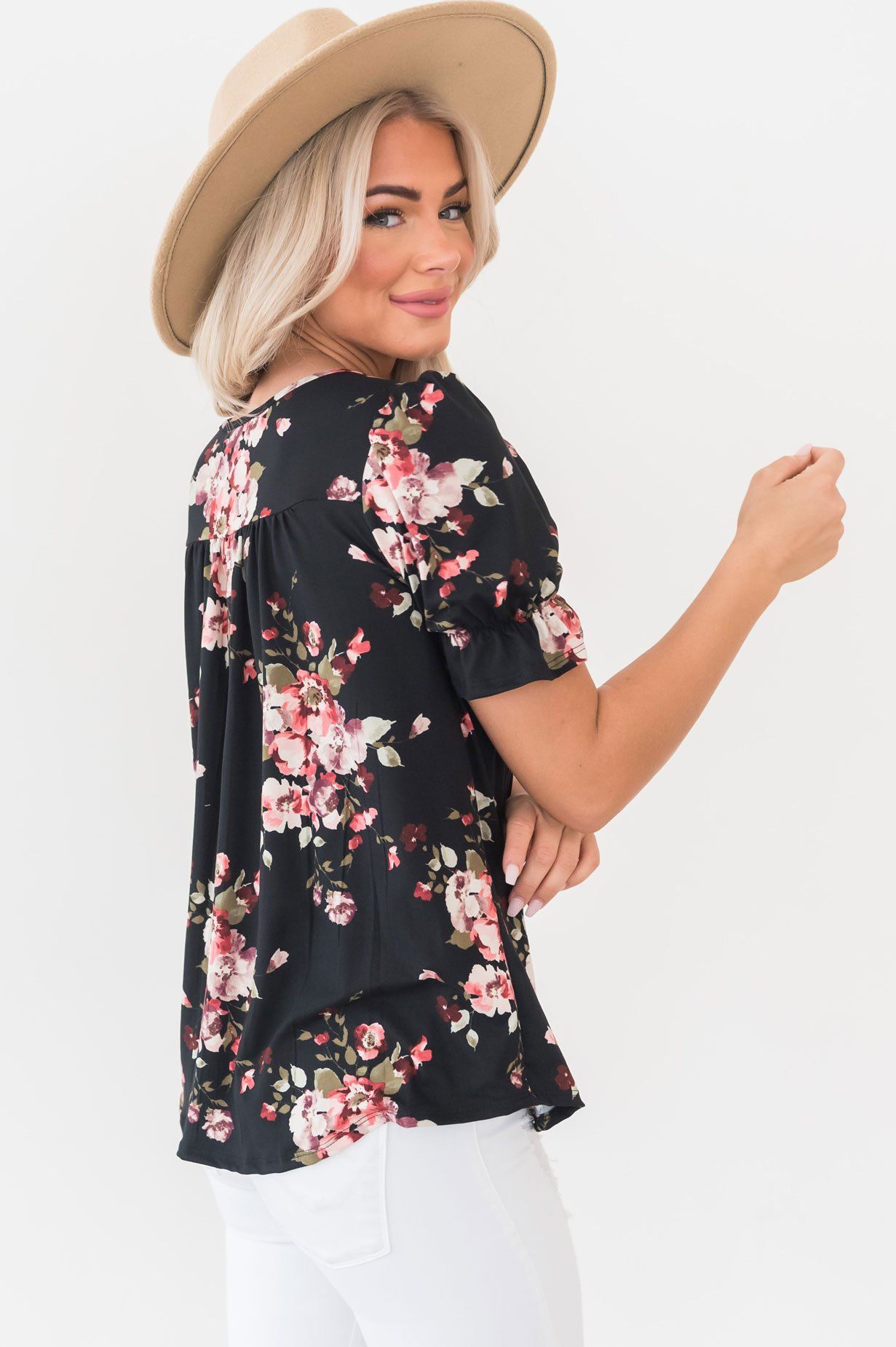 Believe in Forever Modest Blouse