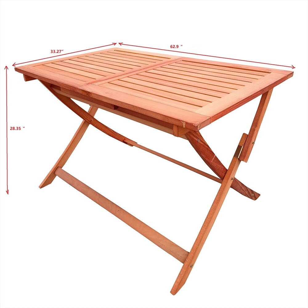 Foldable Patio Dining Set