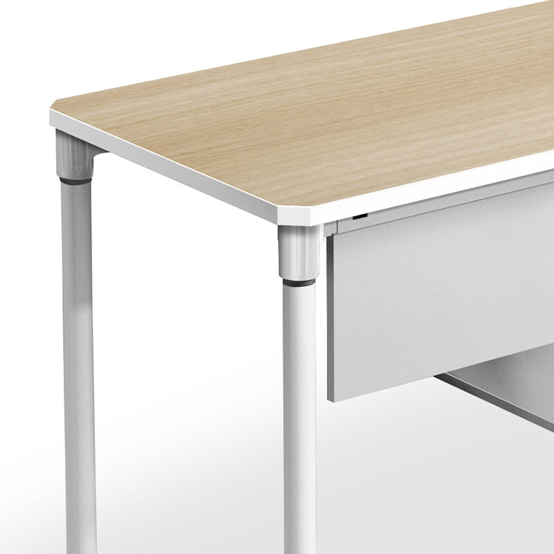 RAVEN SINGLE Workstation 160-180/100cm - Natural White