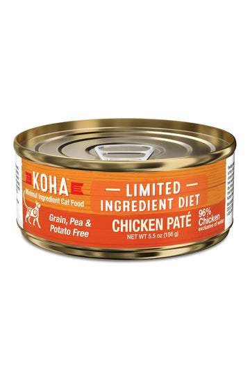 Koha 96% Chicken Pate Canned Cat Food