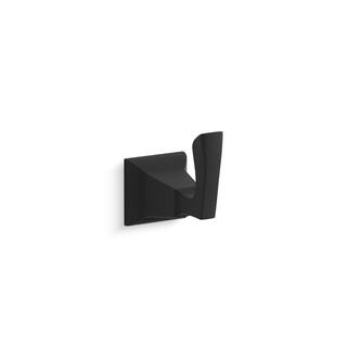 KOHLER Kallan Robe Hook in Matte Black K-R22084-BL