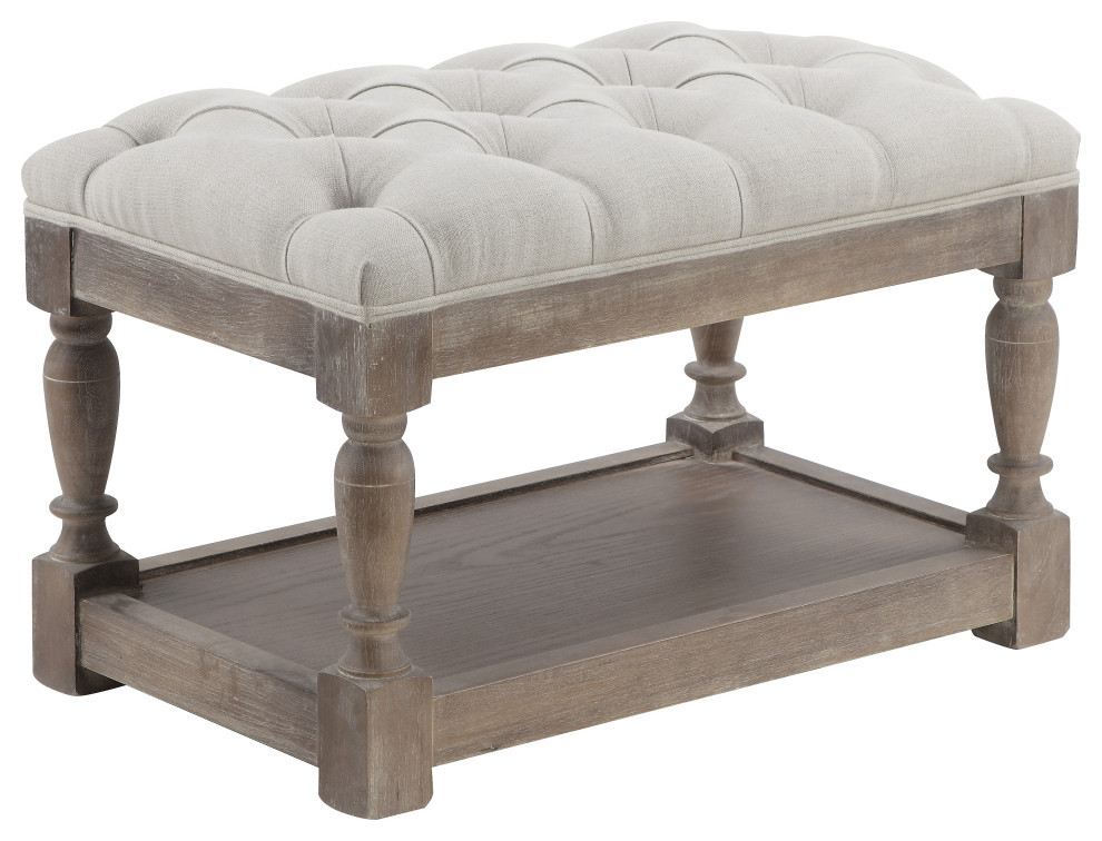 Athena Stool   French Country   Footstools And Ottomans   by American Home Classic Inc.  Houzz