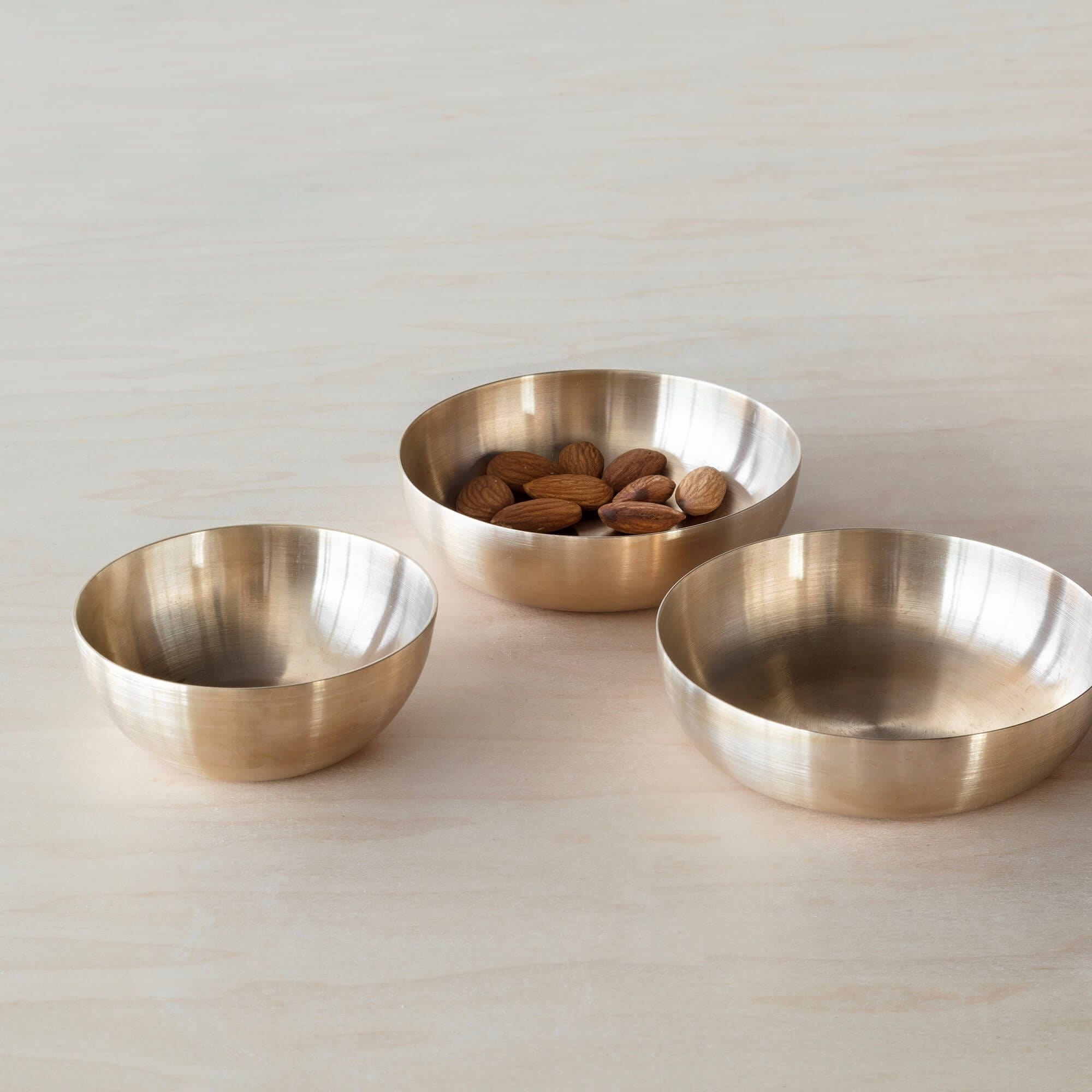 Dasar Bronze Serving Set - Set of 4