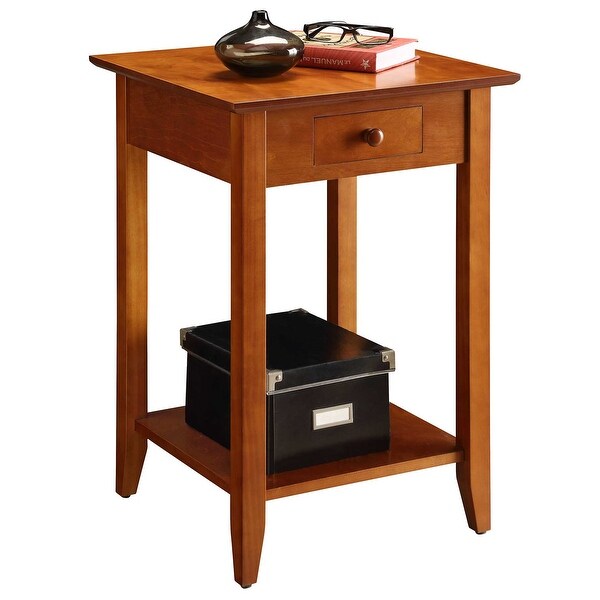 Copper Grove Aubrieta Single Drawer End Table