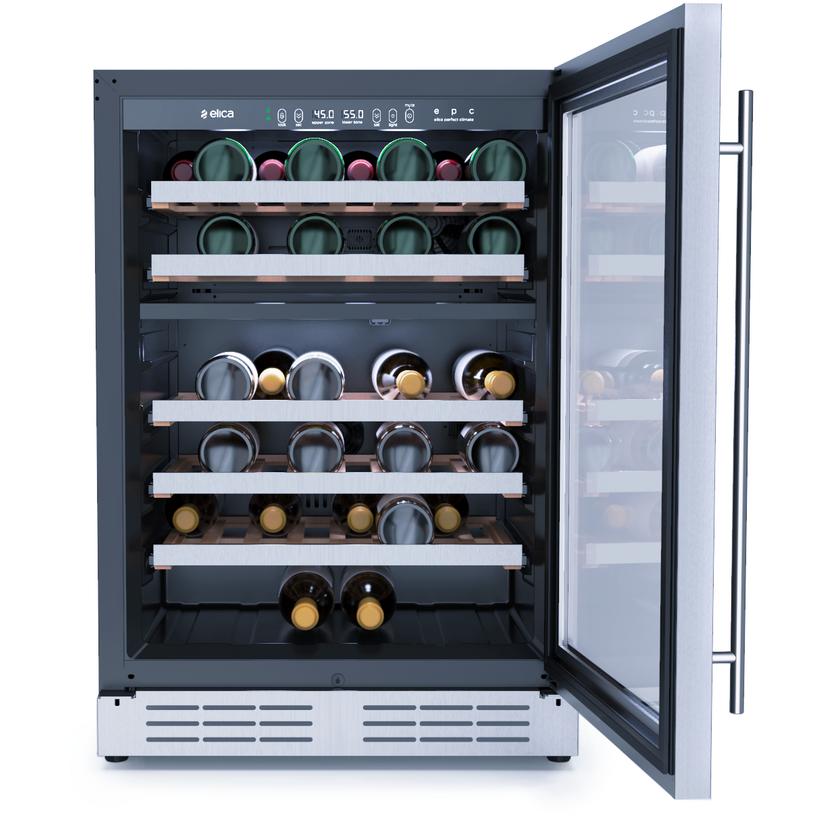 Elica 52-bottle Riserva Series Wine Cooler EWS52SS1