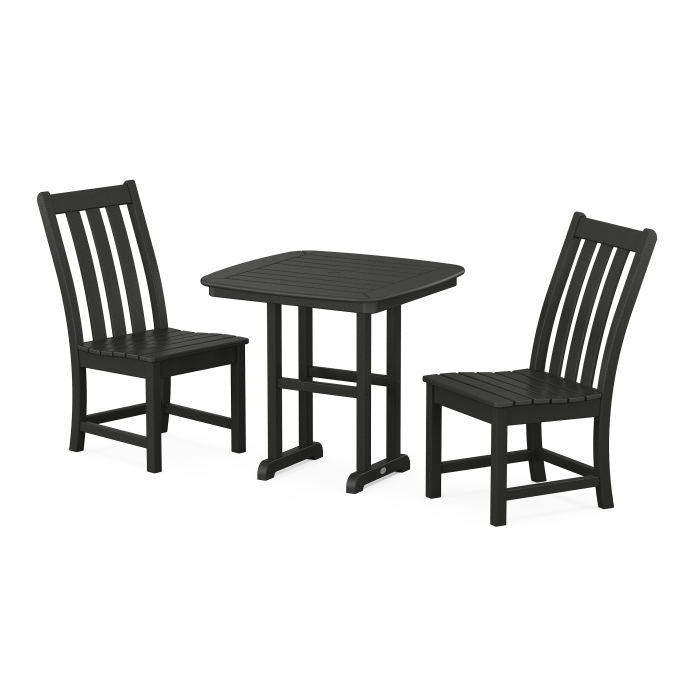 Polywood Vineyard Side Chair 3-Piece Dining Set PWS1228-1