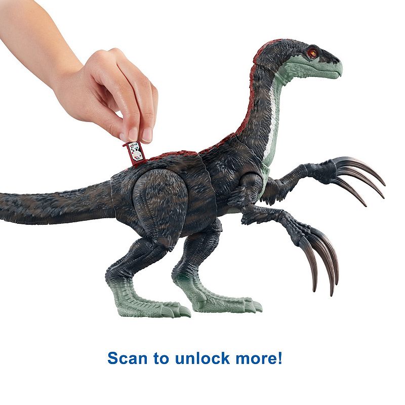 Mattel Jurassic World Dominion Sound Slashin Therizinosaurus Dinosaur Figure