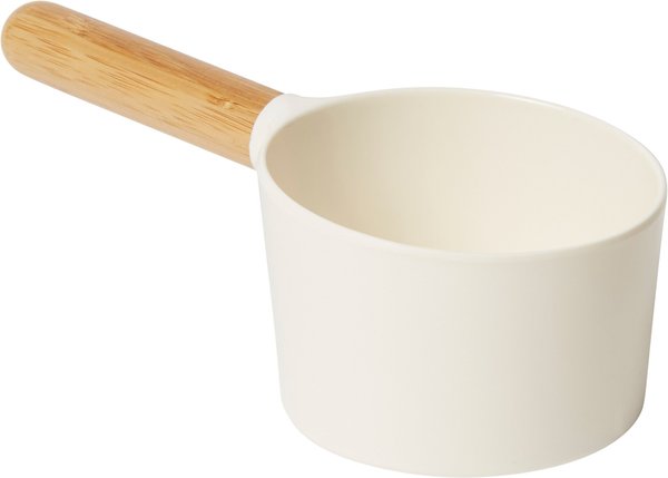 Frisco Melamine Dog and Cat Food Scoop with Bamboo Handle