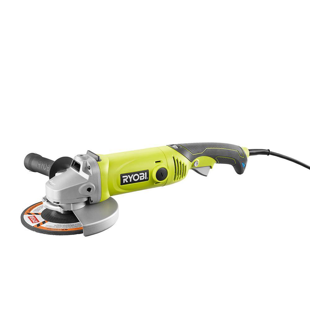 RYOBI 7 in. 10 Amp Angle Grinder AG701