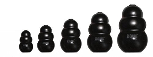 KONG Extreme Dog Pet Toy Dental Chew (2 Pack)， Large， Large - 2 Pack， Black， Model:K1-2