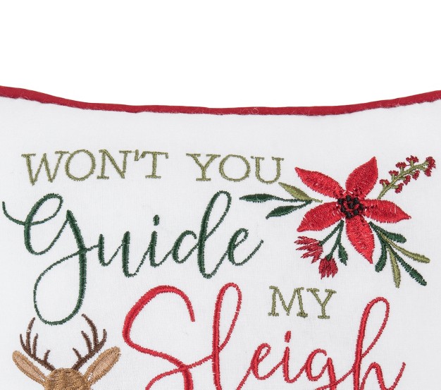 C amp f Home Guide My Sleigh Pillow