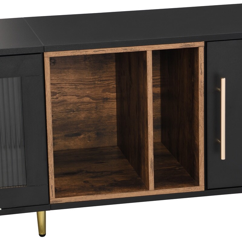 Media Console Table TV Stand for TVs Up to 80\