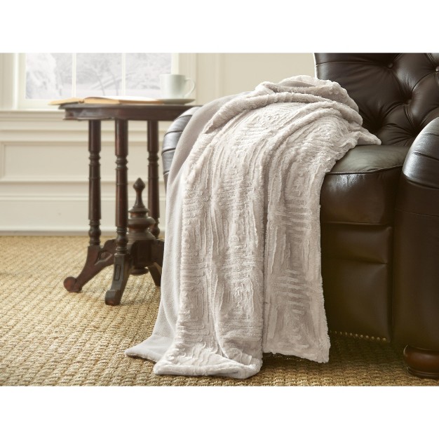 Modern Threads Luxury Faux Fur Throw Blanket