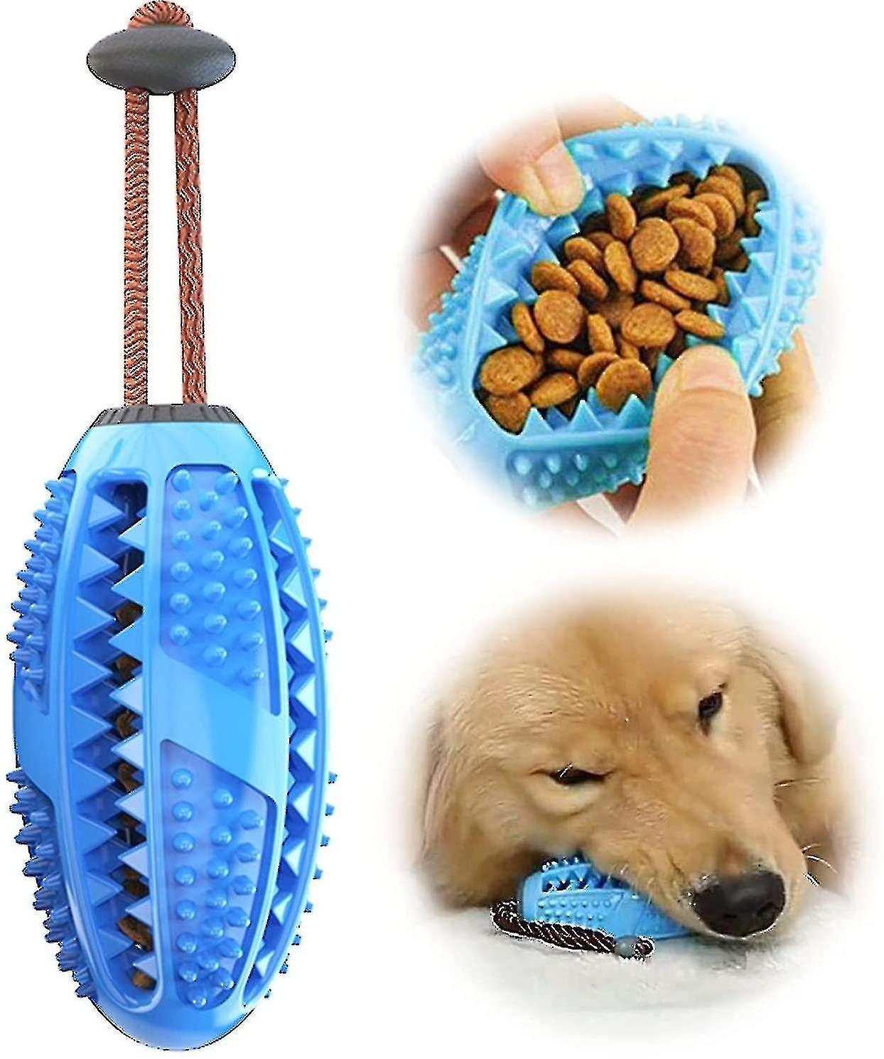 Toothbrush Stick Ball Treat Dispenser For Dogs Puppies Dental Care