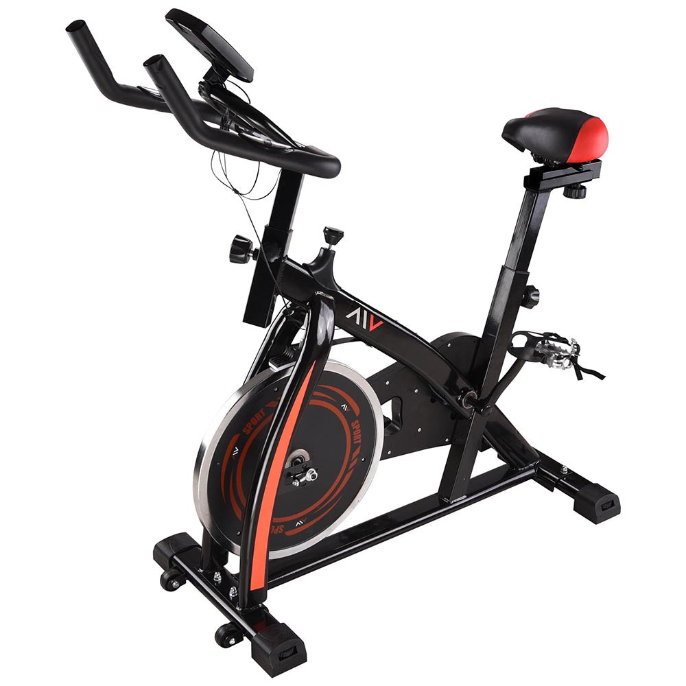 Yescom Indoor Cycling Workout Exercise Bike Black