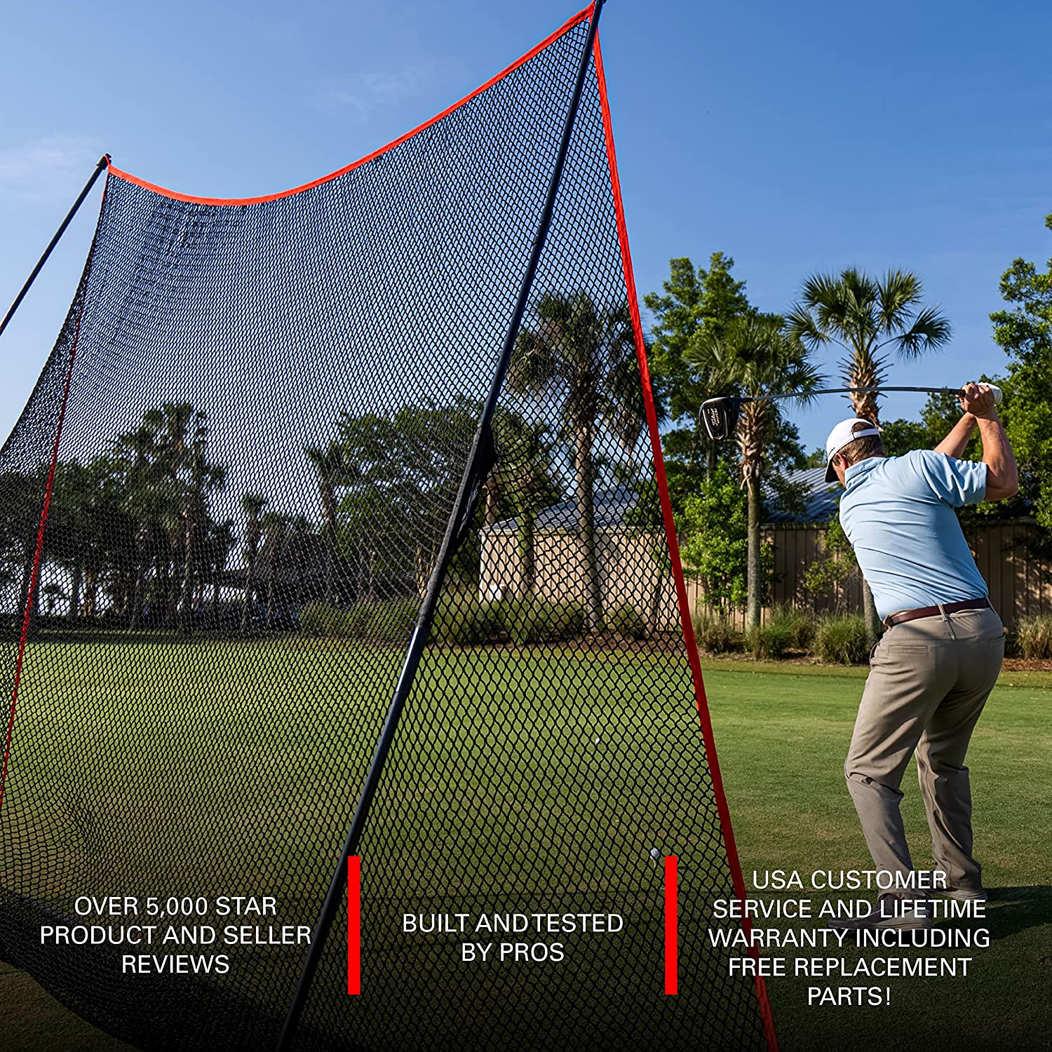 Rukket Sports Haack Golf Net By SEC Coach Chris Haack 10x7ft