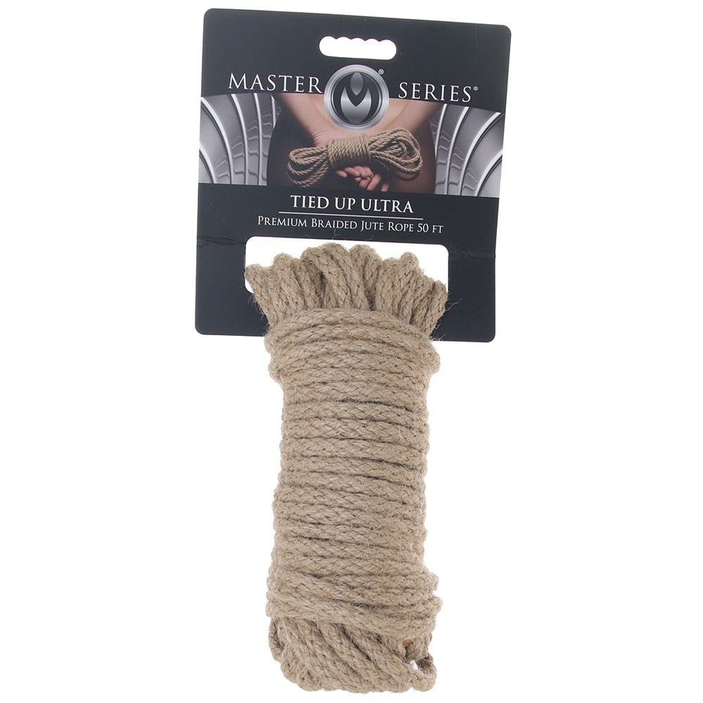 Master Series Tied Up Ultra 50 Feet Braided Jute Rope