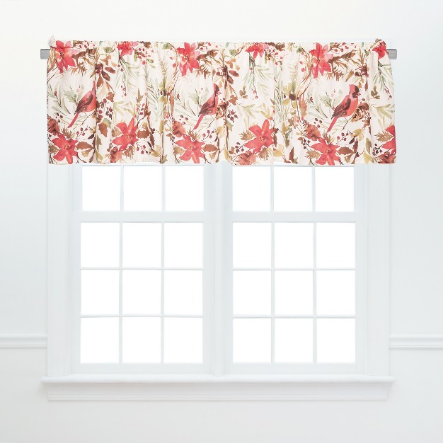 C amp f Home Averie White Valance Collection