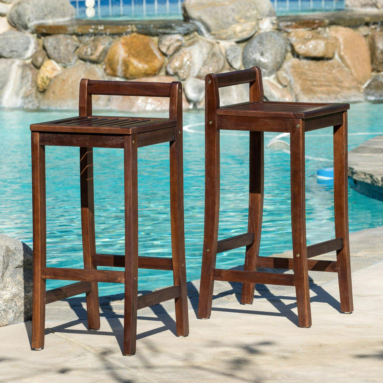 Bunting 30 in Bar Height Stool 8211 Set of 2  Crowdfused