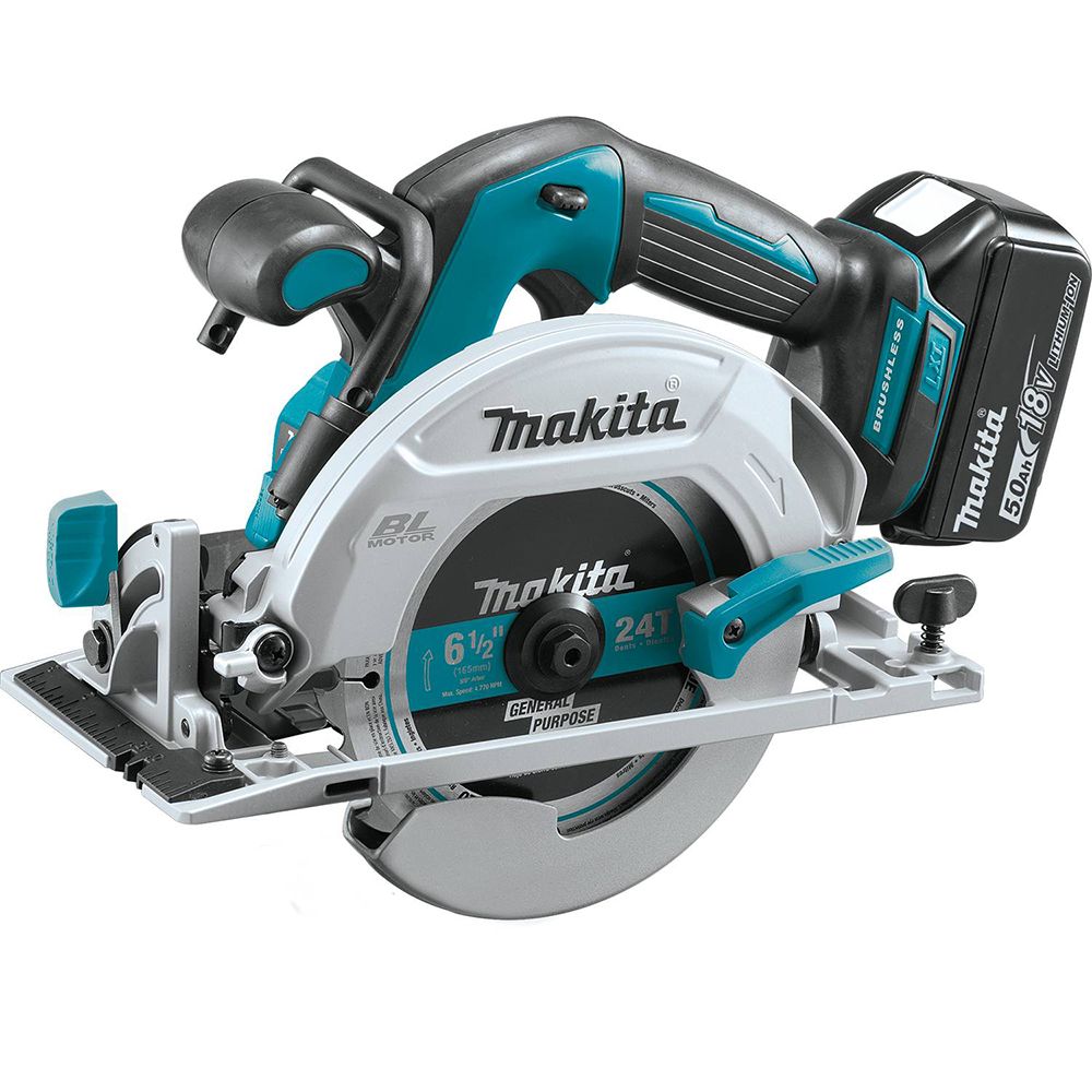 Makita XT616PT 18V LXT Lithium‑Ion Brushless Cordless 6‑Pc. Combo Kit (5.0Ah)