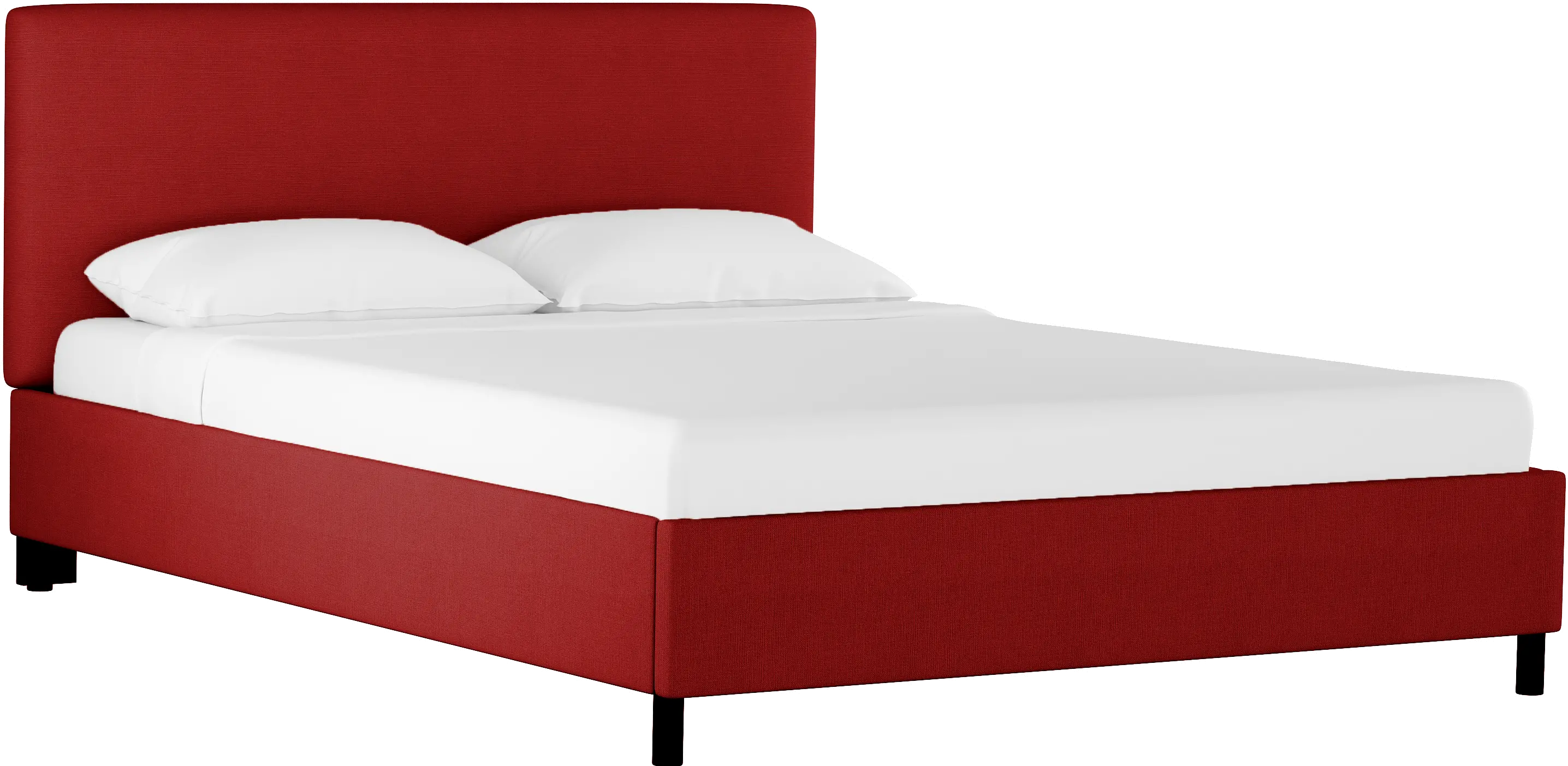 Brianna Red Twin Platform Bed - Skyline Furniture