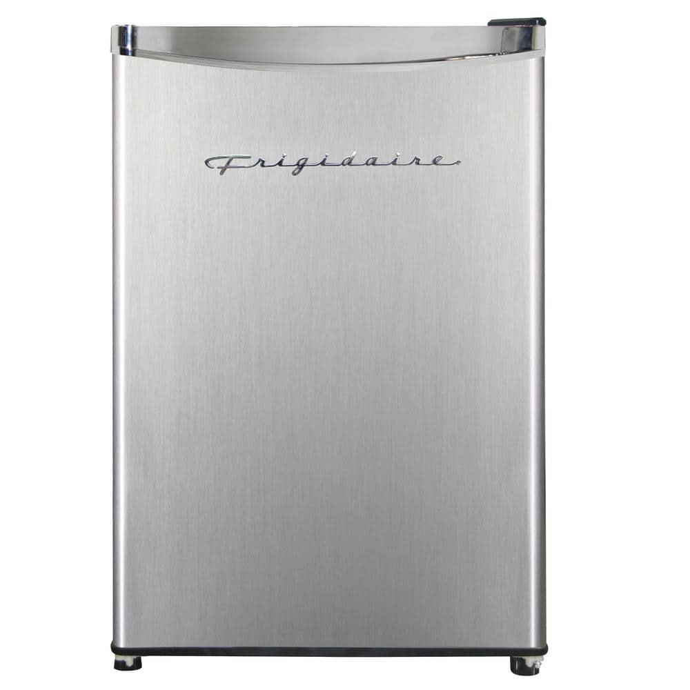 Frigidaire 32 cu ft Retro Mini Refrigerator with Freezer with Platinum Door Design