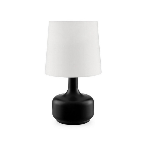 Benjara BM240453 Table Lamp with Teardrop Metal Ba...